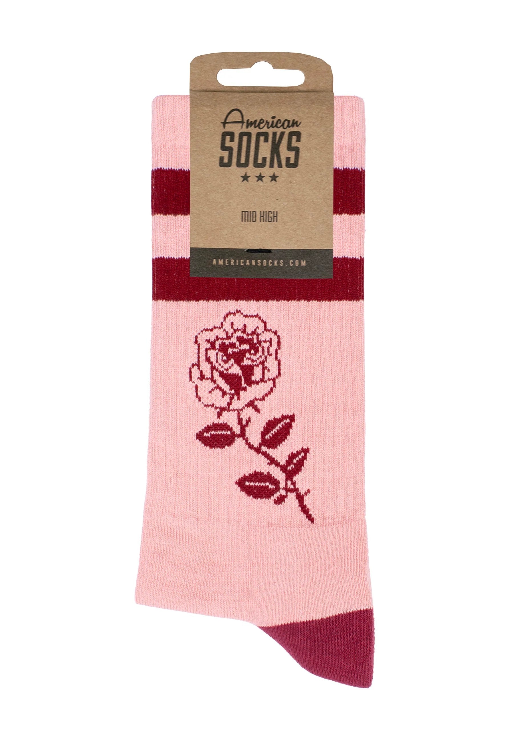 American Socks - Rose Mid High - Socks | Neutral-Image