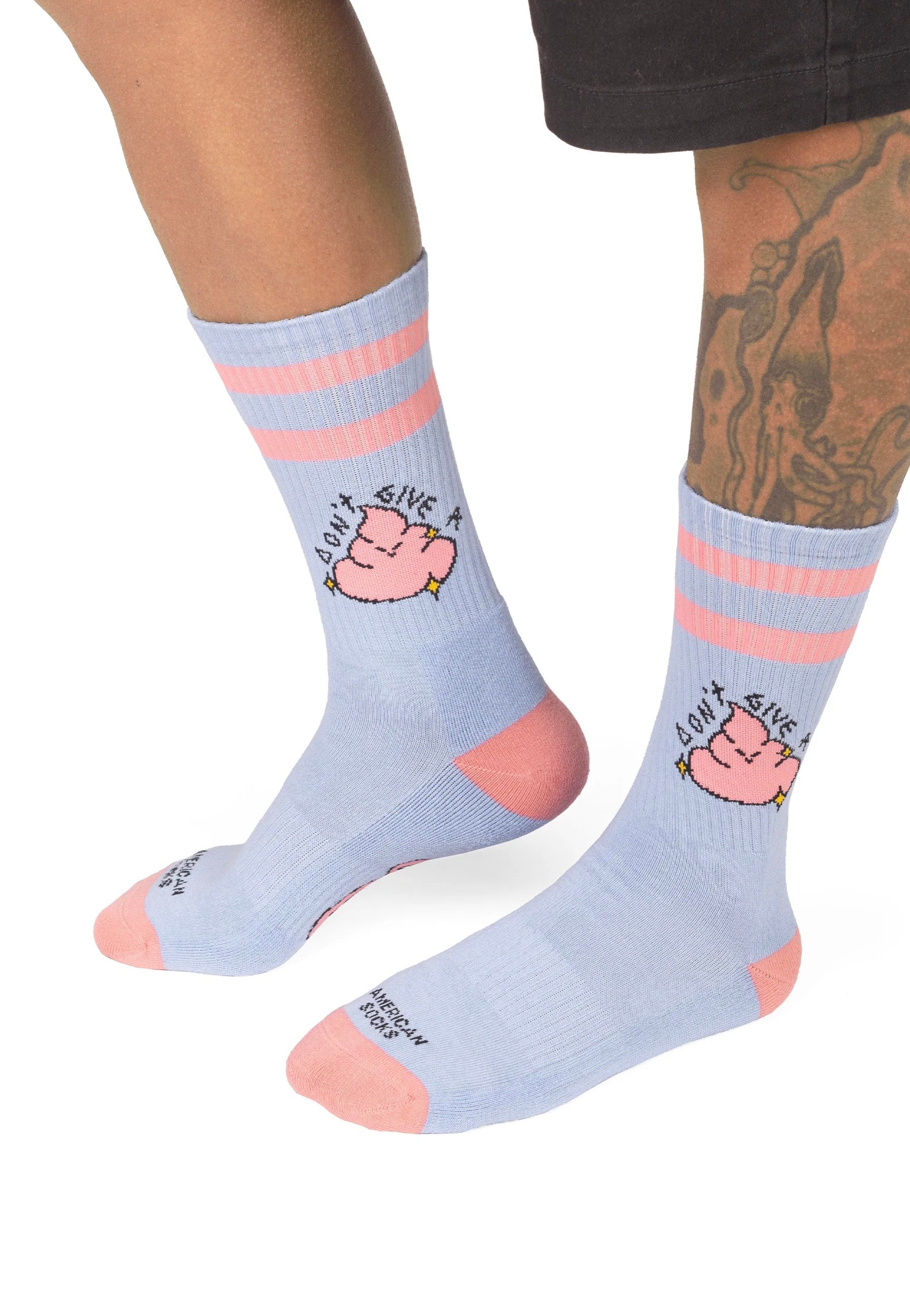American Socks - Don't Give A Shit Mid High - Socks | Neutral-Image