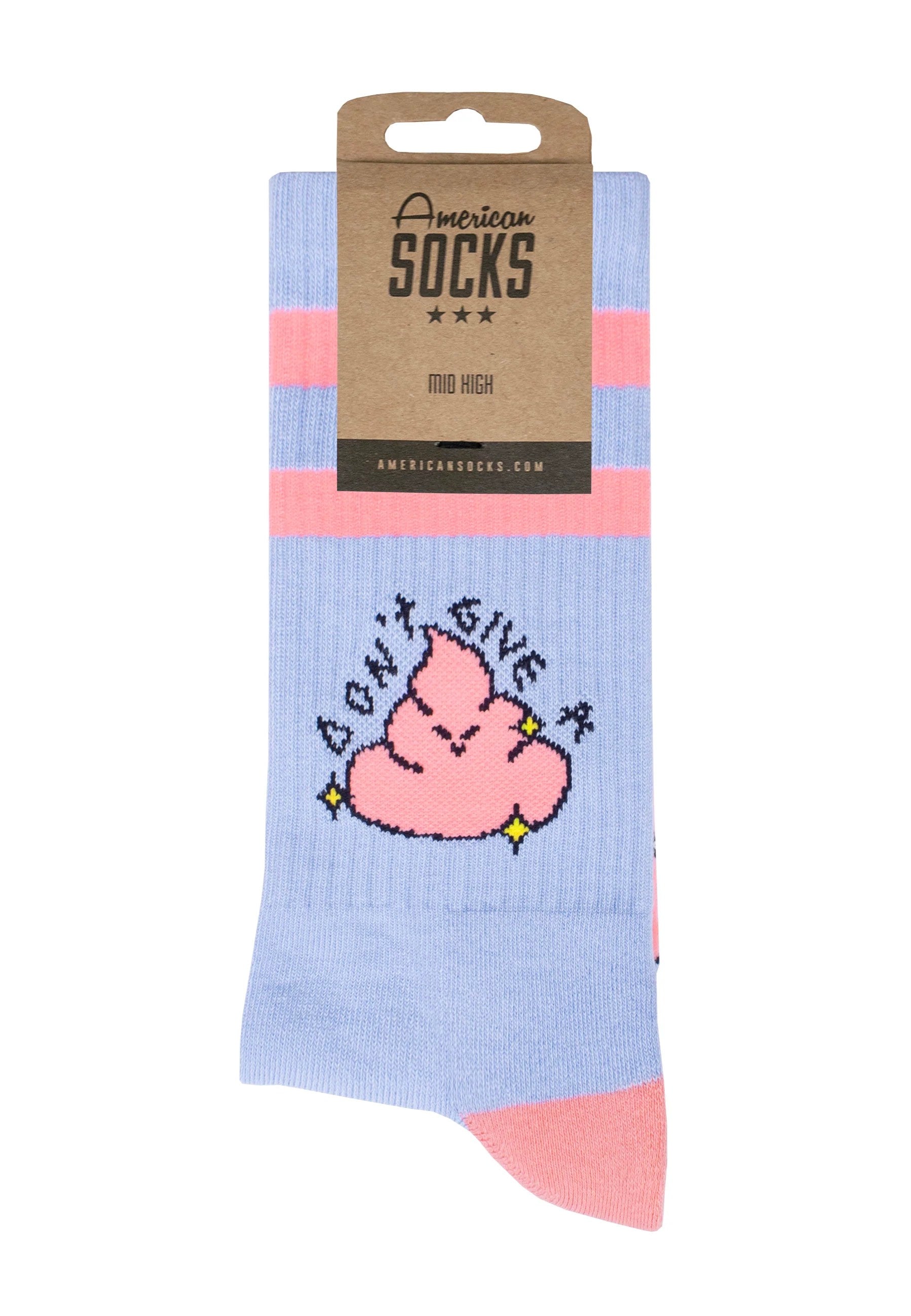 American Socks - Don't Give A Shit Mid High - Socks | Neutral-Image