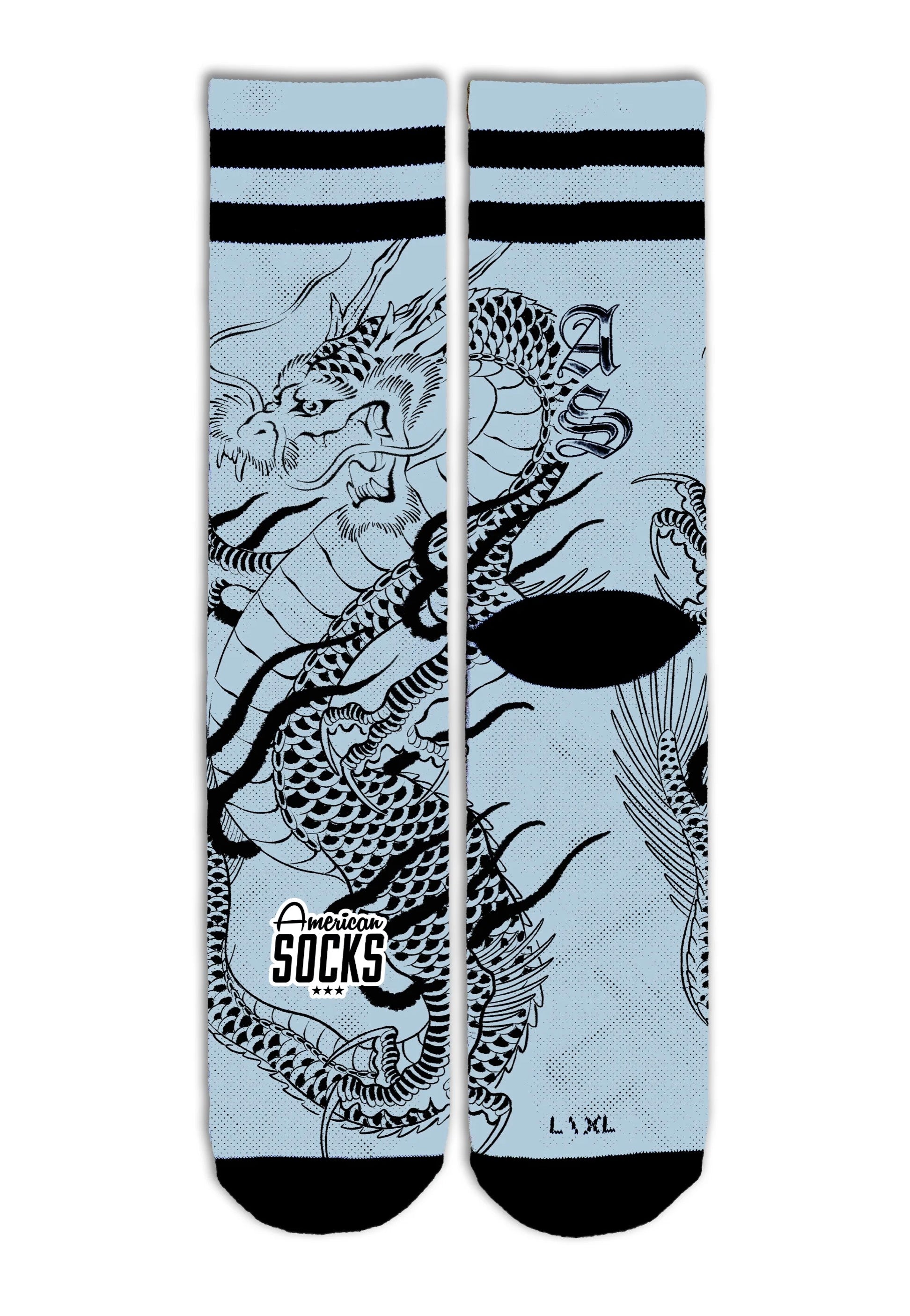 American Socks - Ryujin Mid High  - Socks | Neutral-Image
