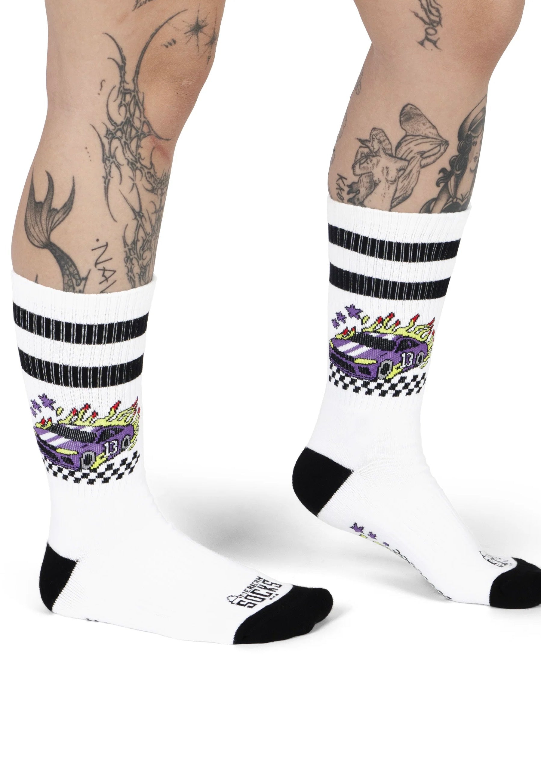 American Socks - Nascar Mid High - Socks | Neutral-Image