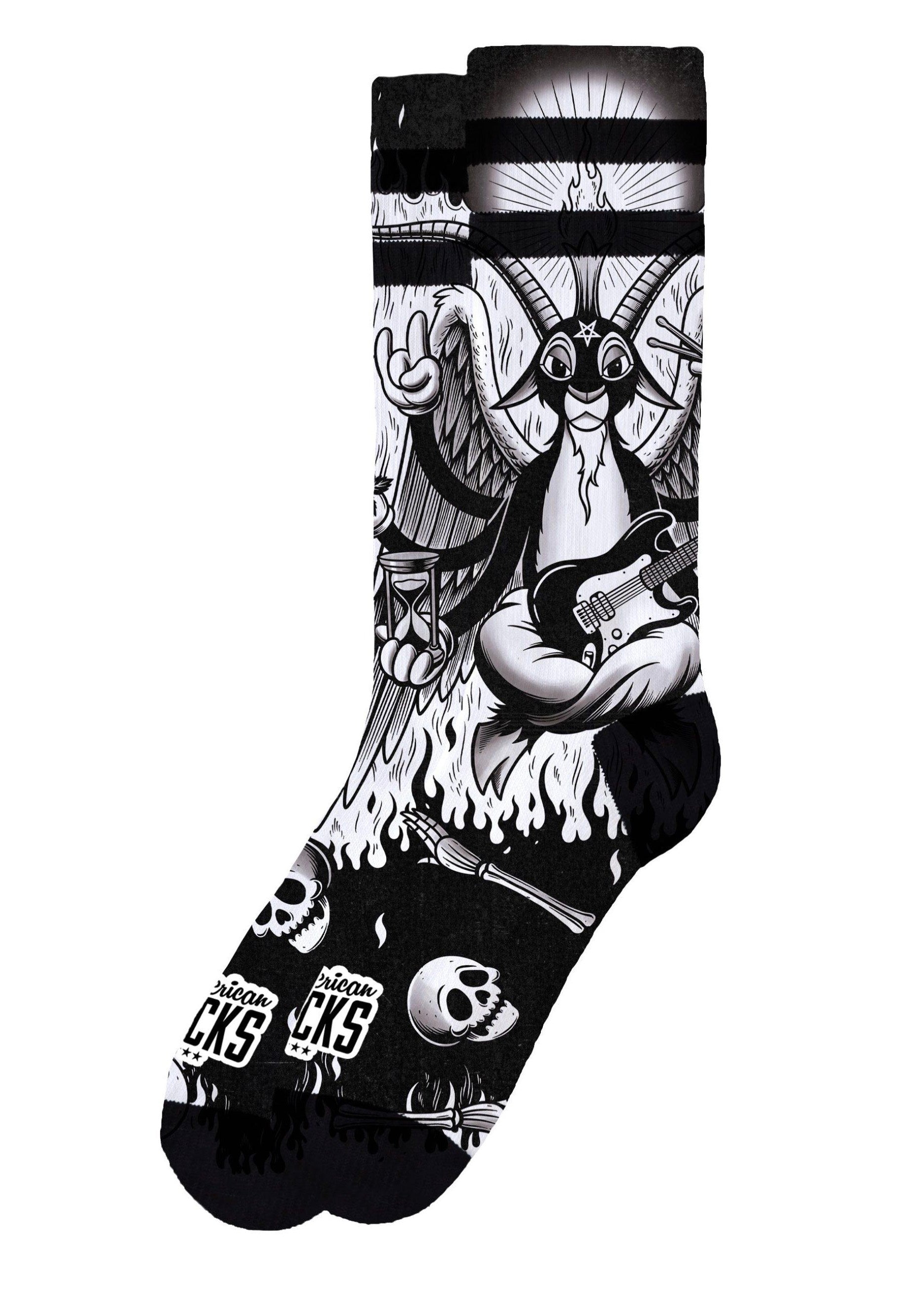 American Socks - Baphomet Mid High - Socks | Neutral-Image