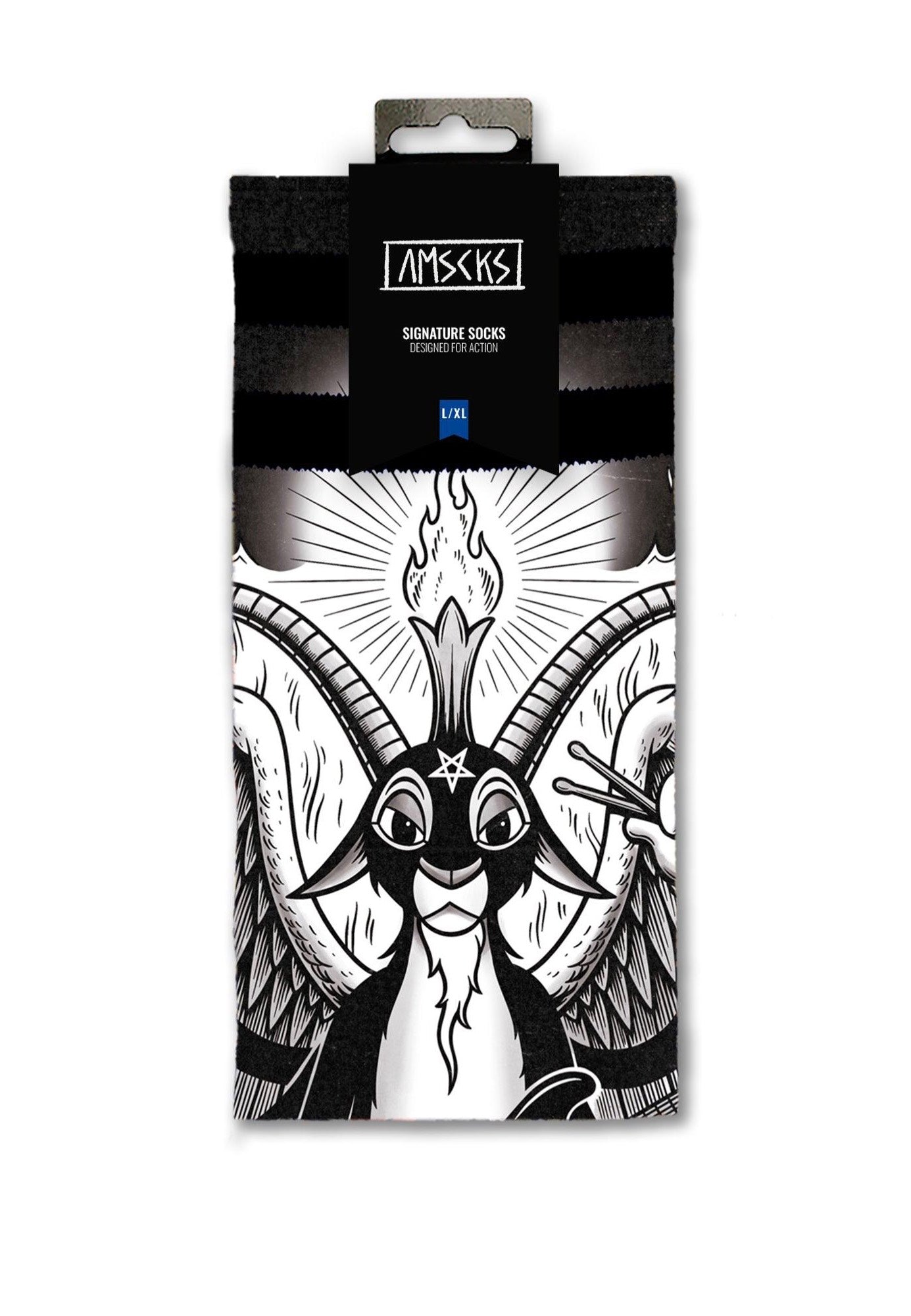 American Socks - Baphomet Mid High - Socks | Neutral-Image