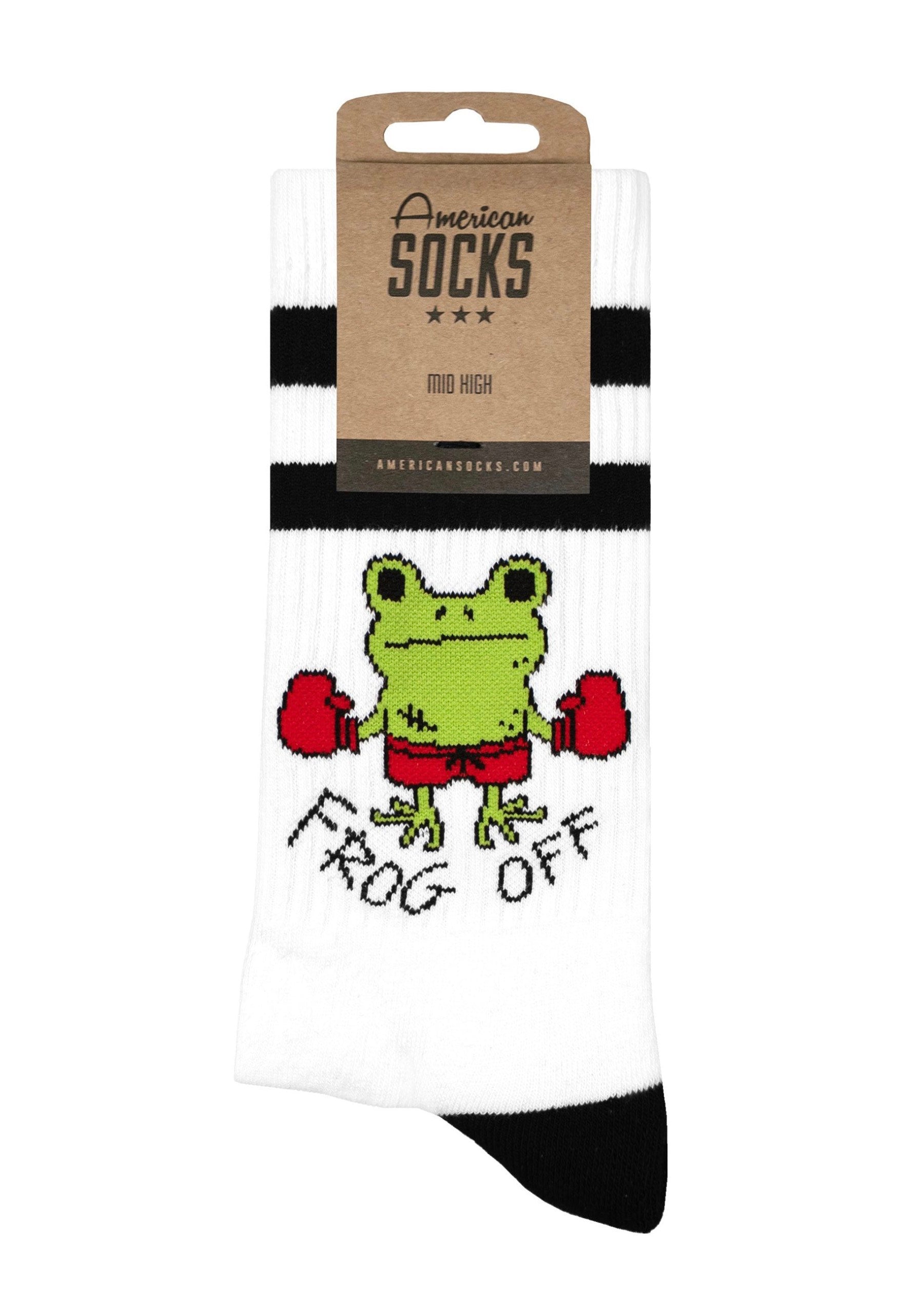 American Socks - Frog Off Mid High - Socks | Neutral-Image