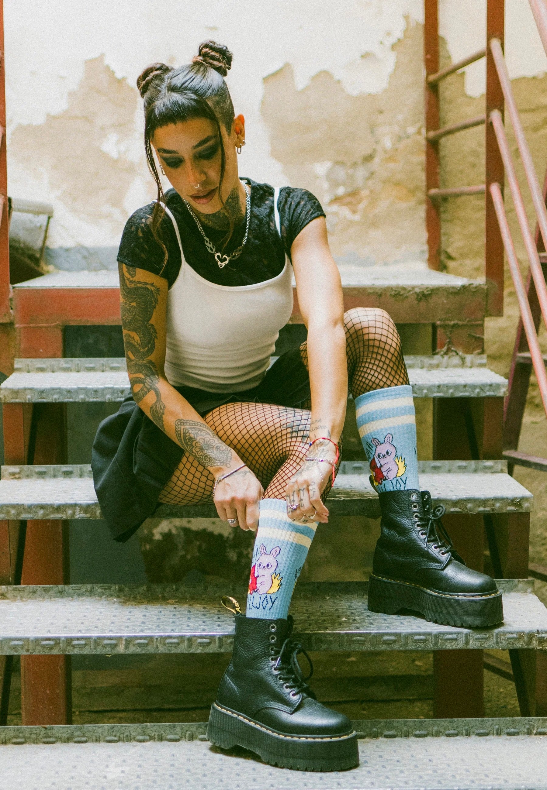 American Socks - Killjoy Mid High - Socks | Neutral-Image