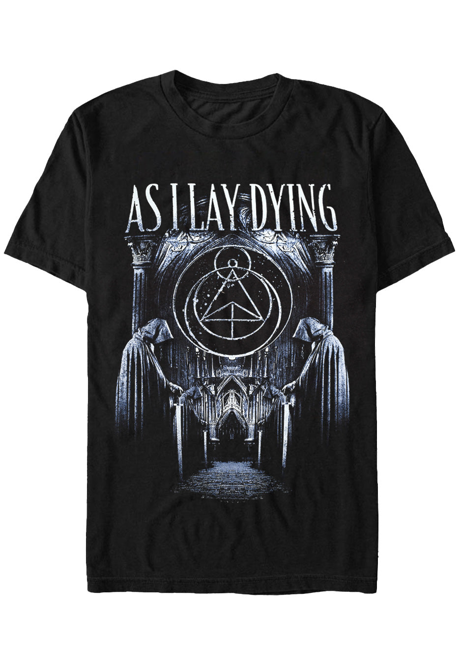 As I Lay Dying men's メタルバンド　tシャツ 両面　プリント As I Lay Dying men's メタルバンド tシャツ 両面 プリント