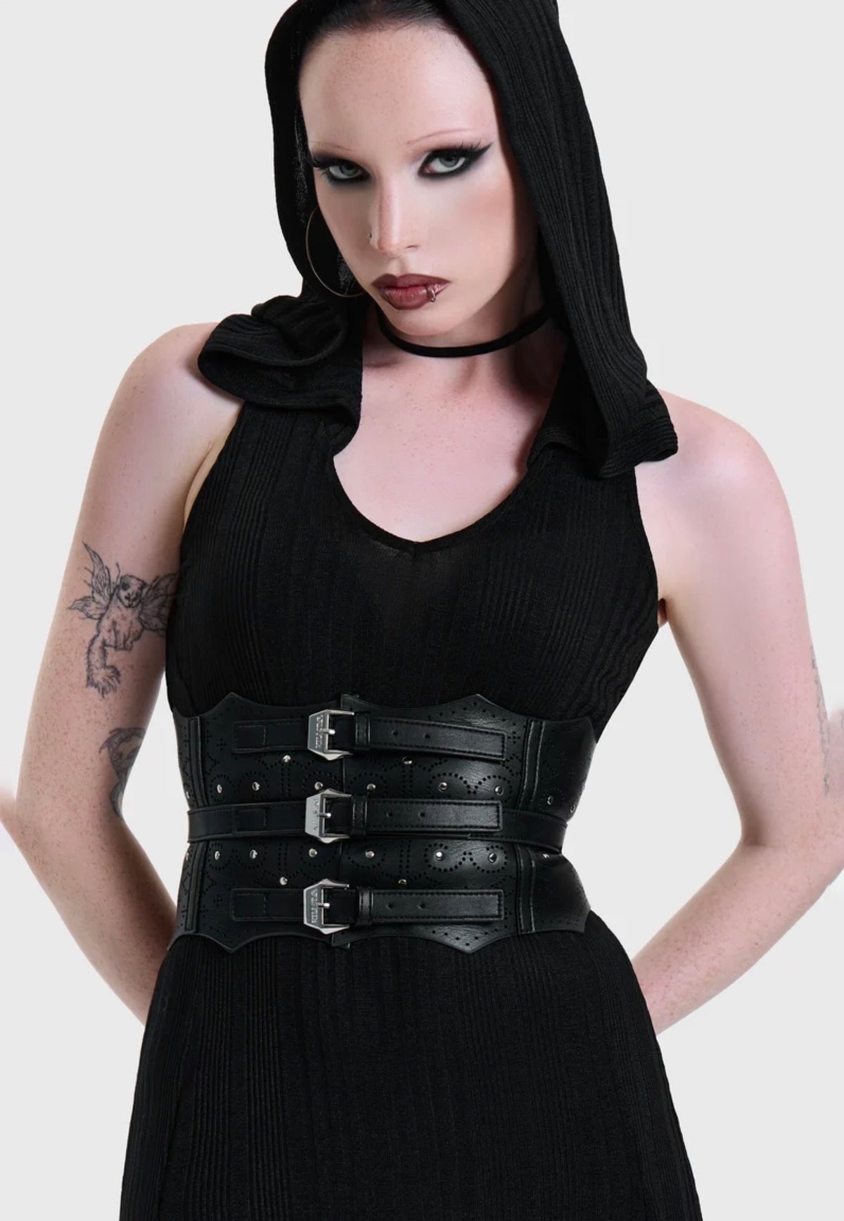 Killstar At Twilight Corset Black Gürtel