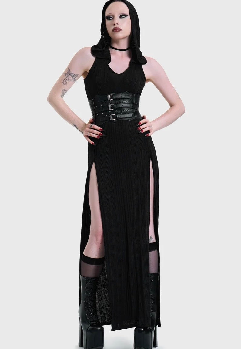 Killstar At Twilight Corset Black Gürtel