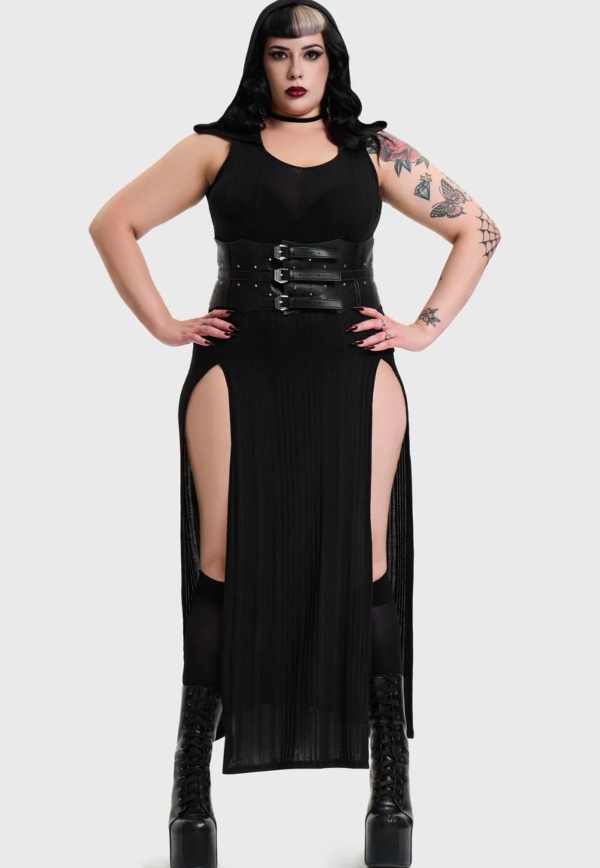 Killstar At Twilight Corset Black Gürtel