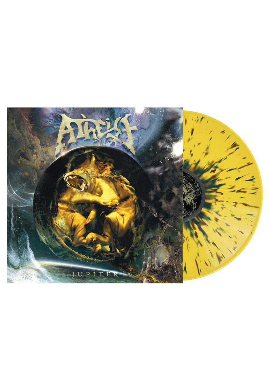 Atheist - Jupiter Yellow/Blue/Brown - Splattered Vinyl