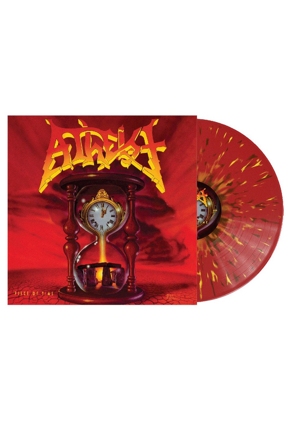 Atheist - Piece Of Time Red/Brown/Yellow - Splattered Vinyl