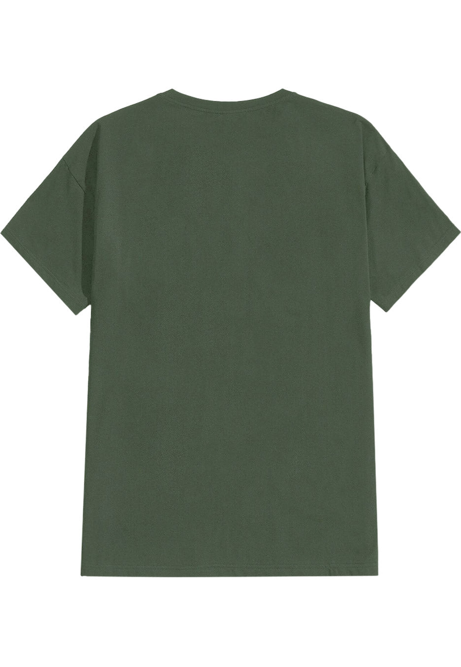 Atheist - Black Logo Military Greeen - T-Shirt | Neutral-Image