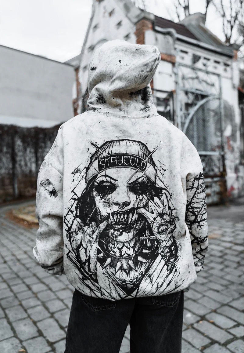 Stay Cold Apparel - Attitude Oversized Sand - Hoodie | Neutral-Image