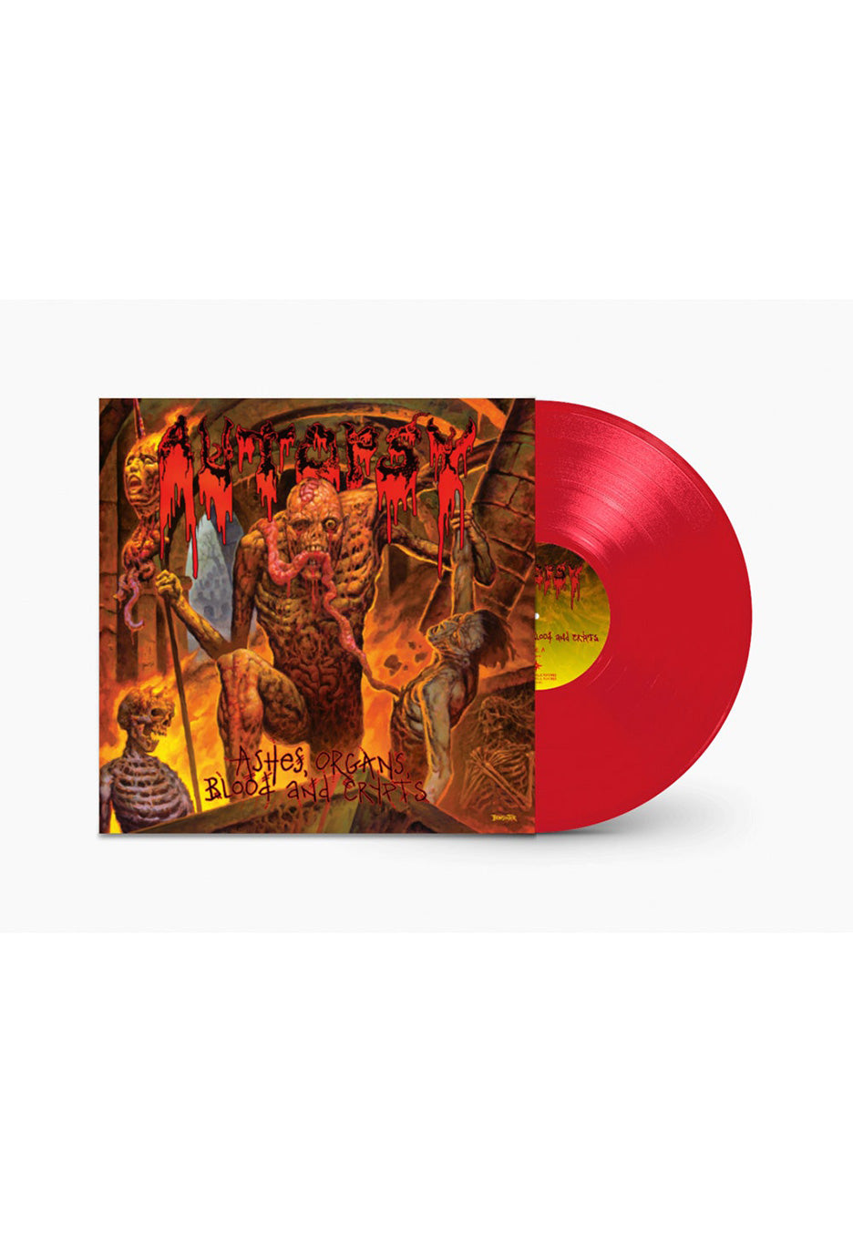 Autopsy - Ashes  Organs  Blood And Crypts Red - Colored Vinyl