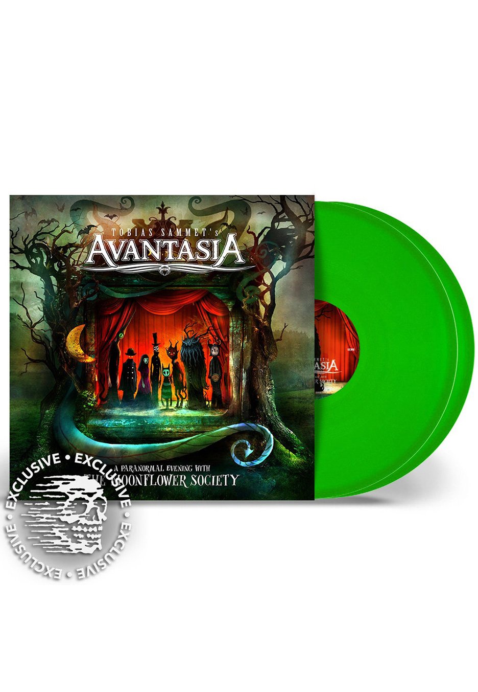 Avantasia - A Paranormal Evening With The Moonflower Society Ltd. Green - Colored 2 Vinyl