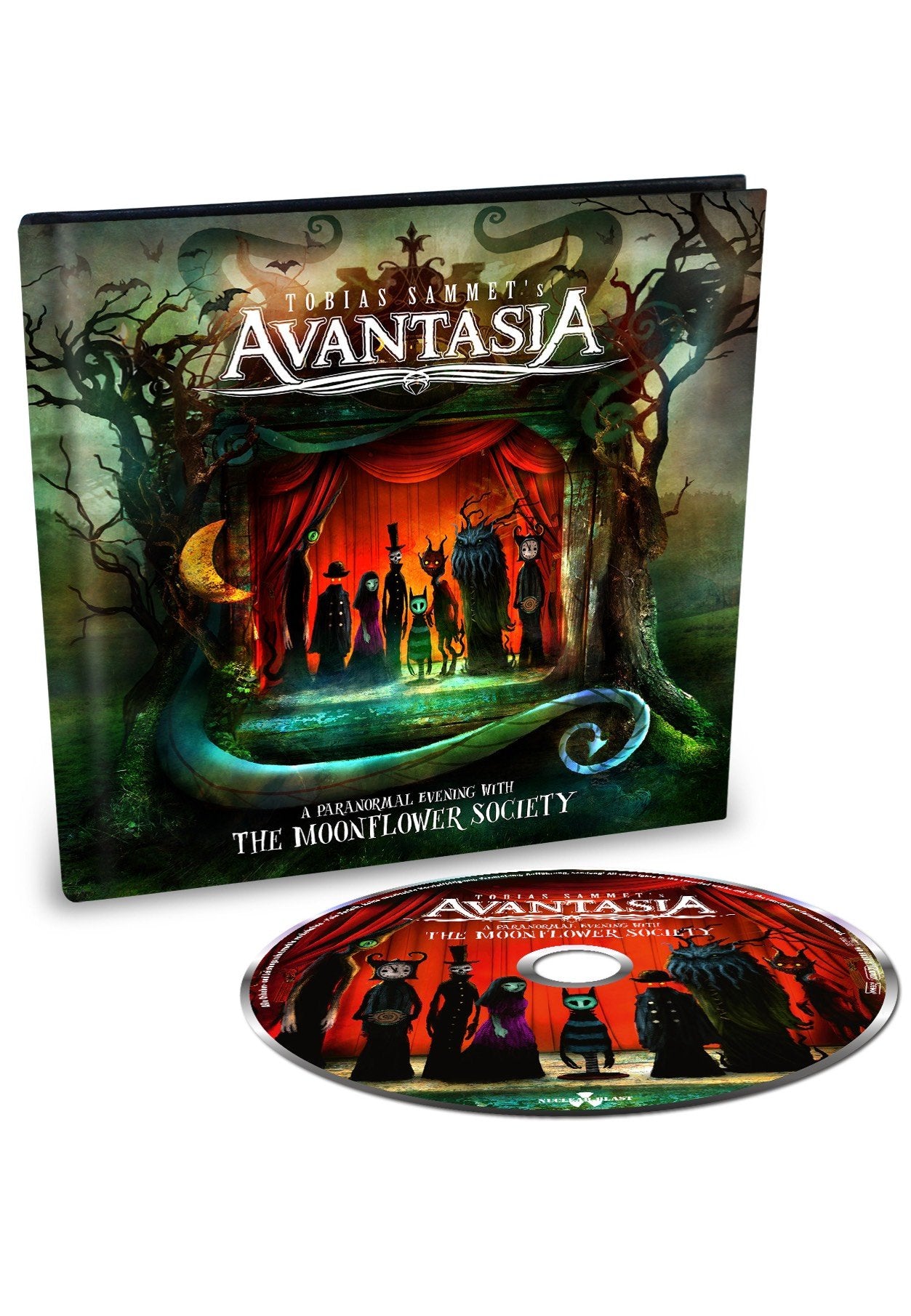 Avantasia - A Paranormal Evening with the Moonflower Society - Mediabook CD