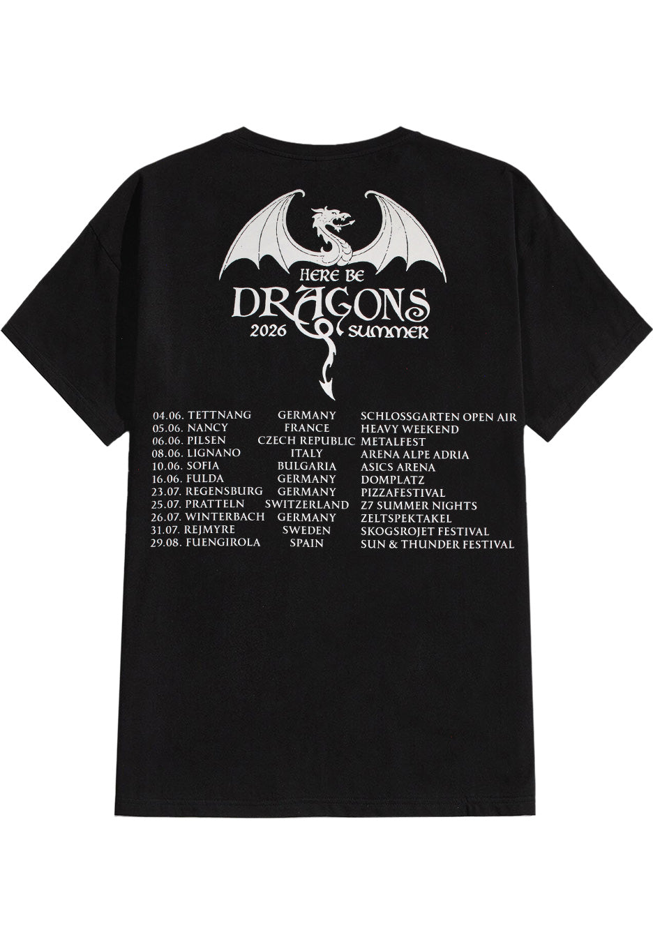 Avantasia Dragons 2026 T-Shirt