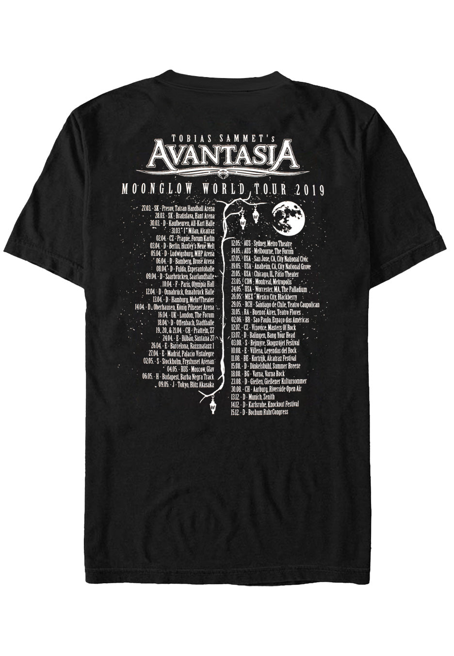 Avantasia - Mascot Tour 2019 - T-Shirt