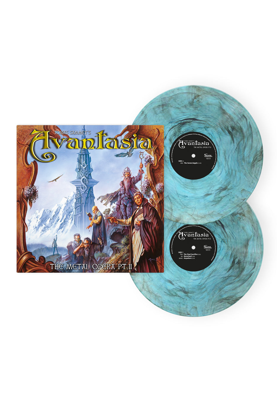 Avantasia - The Metal Opera Pt. II Ltd. Turquoise - Marbled 2 Vinyl | Neutral-Image