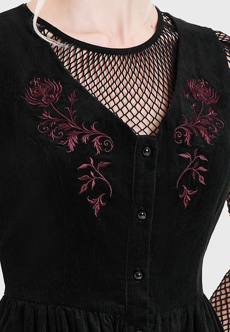 Killstar Avery's Reign Mini Black Robe
