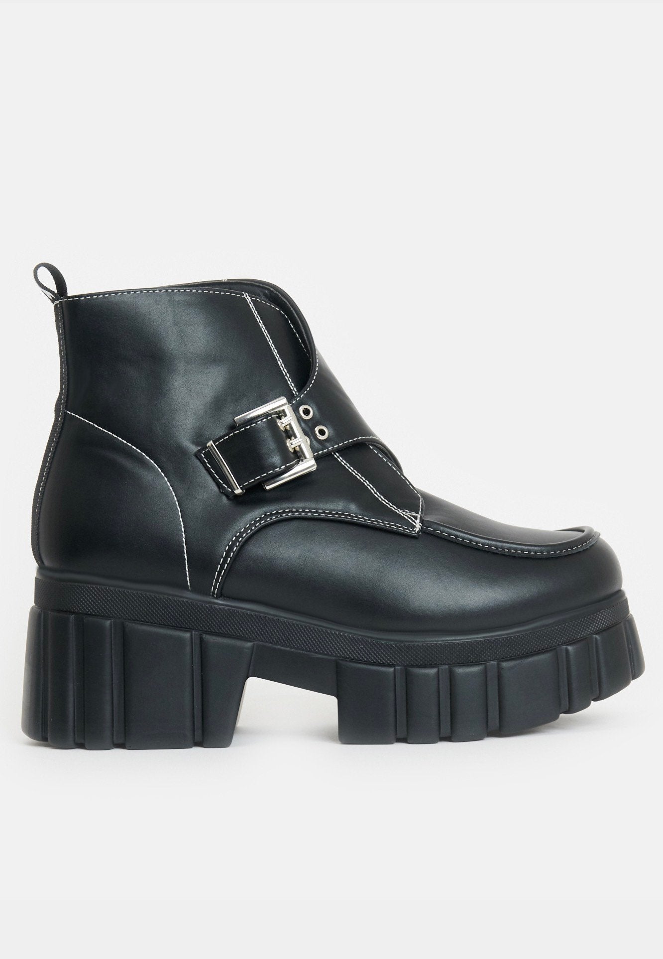 Koi Footwear - Mandoras Buckle Strap Chunky Black - Girl Shoes