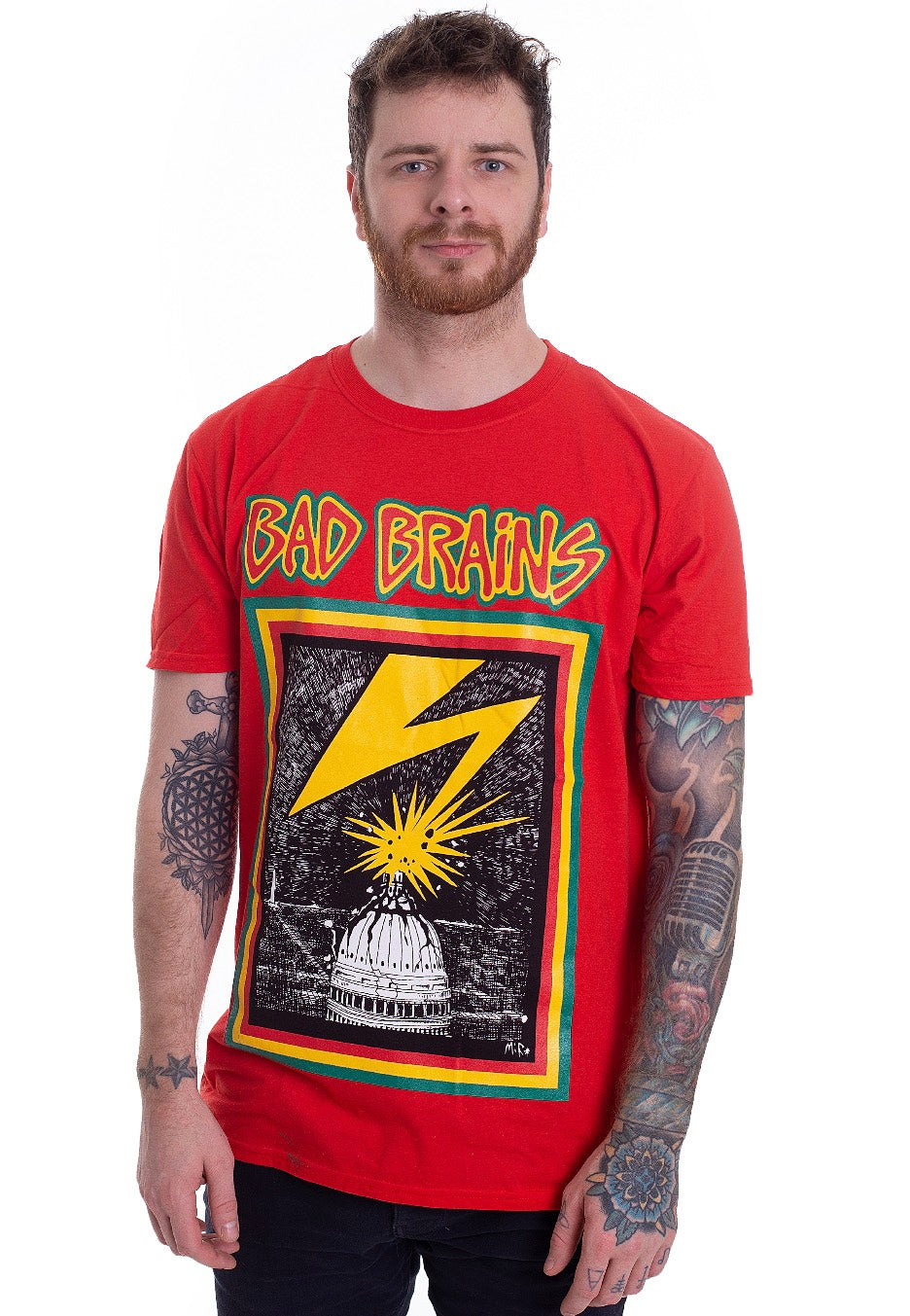 Bad Brains - Bad Brains Red - T-Shirt | Men-Image