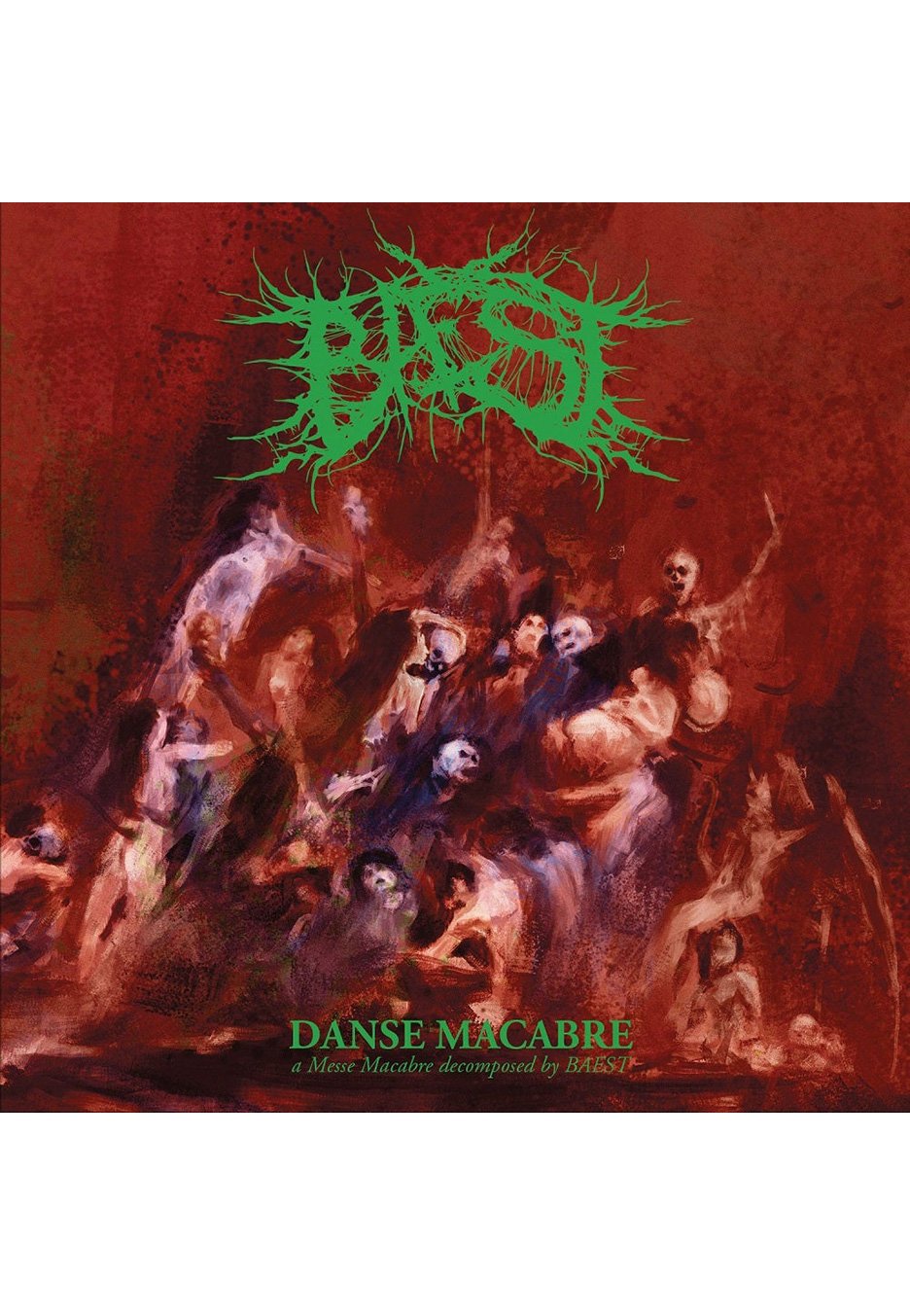 Baest - Danse Macabre (Re-Issue 2023) Transparent Magenta - Colored Vinyl