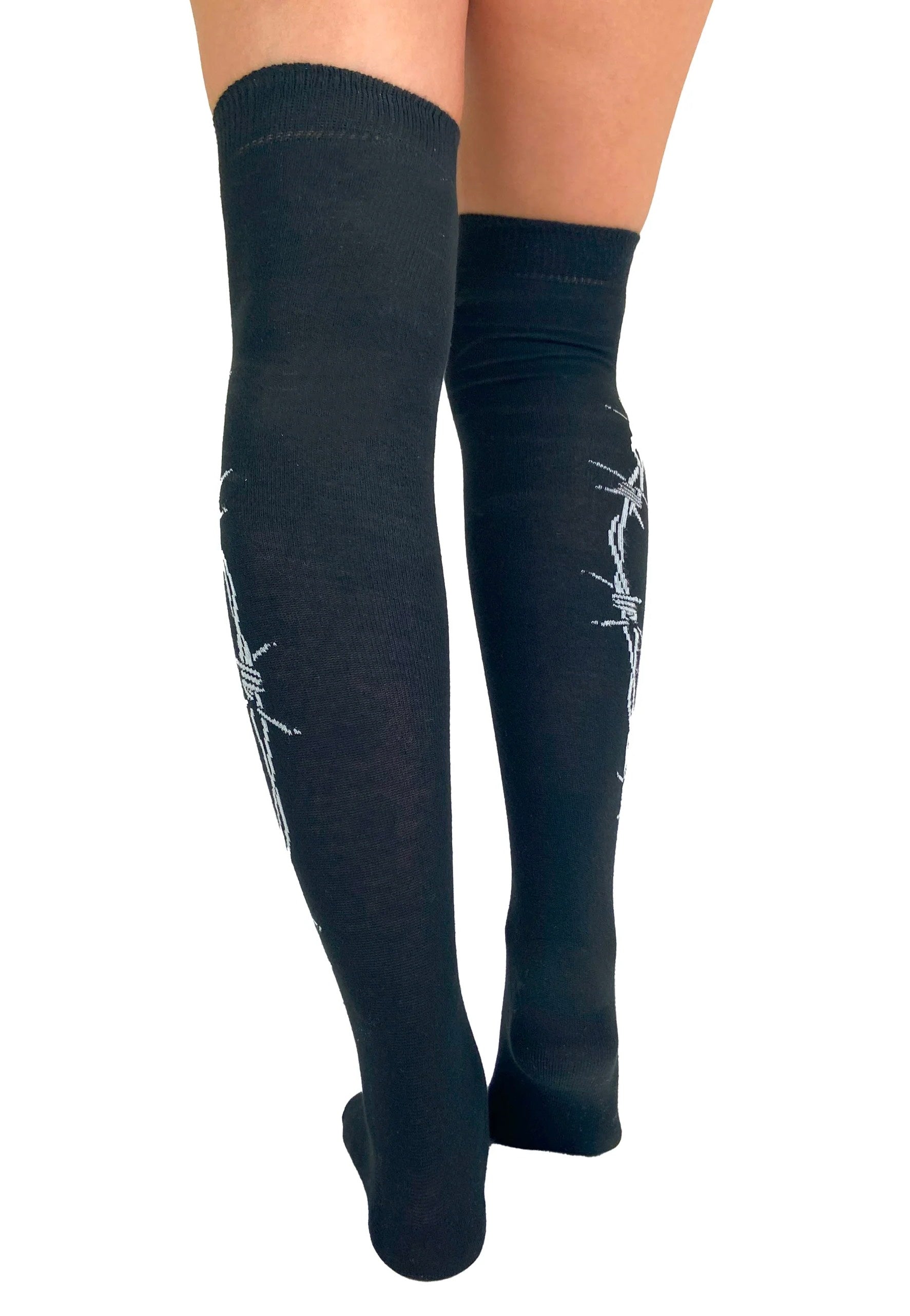Pamela Mann - Barbed Wire Over The Knee - Socks | Neutral-Image