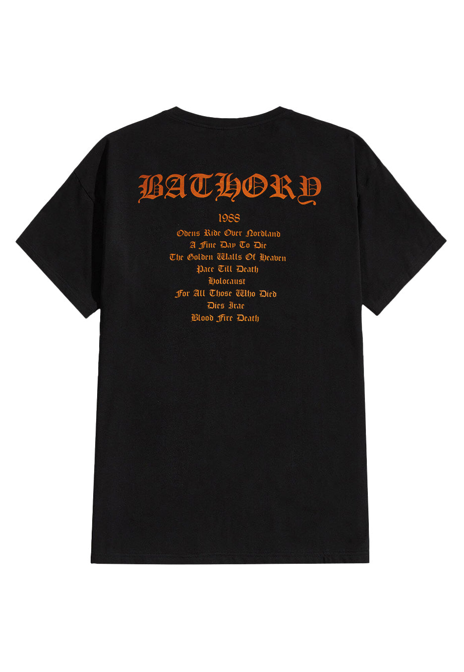 Bathory - Blood Fire Death - T-Shirt