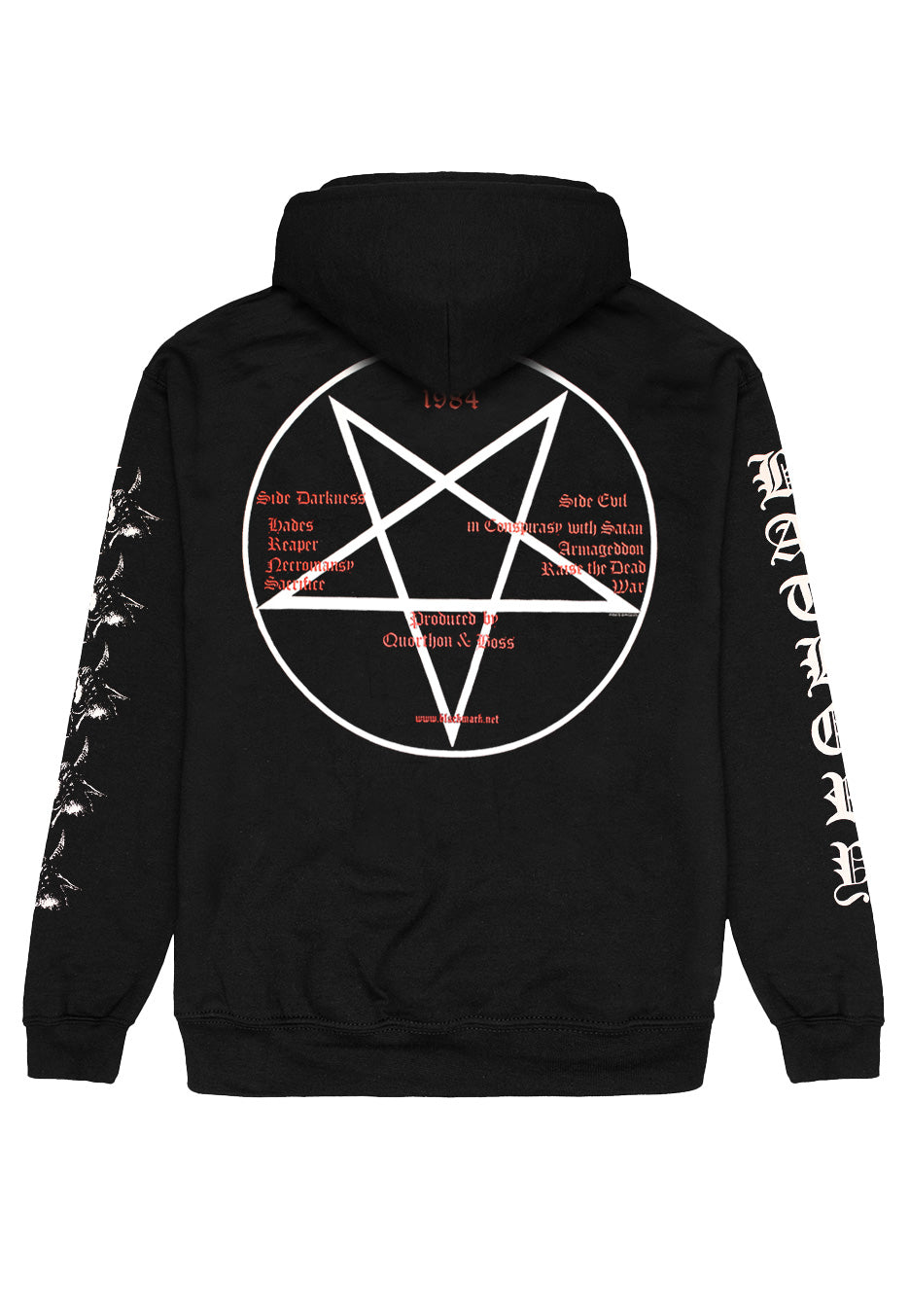 Death metal zip up hoodies sales