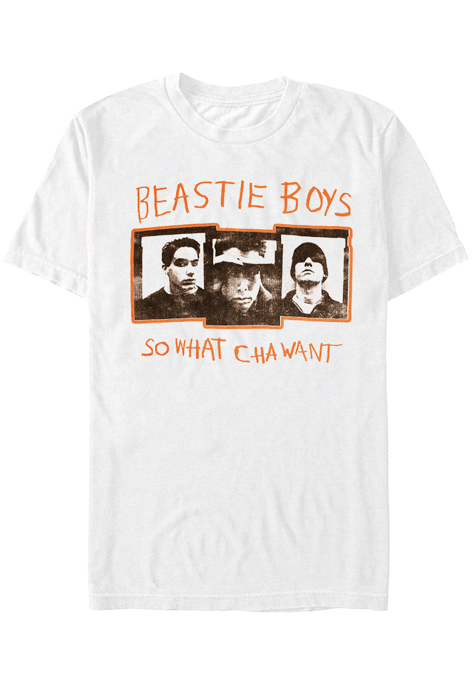 Beastie Boys - So What Cha Want White - T-Shirt
