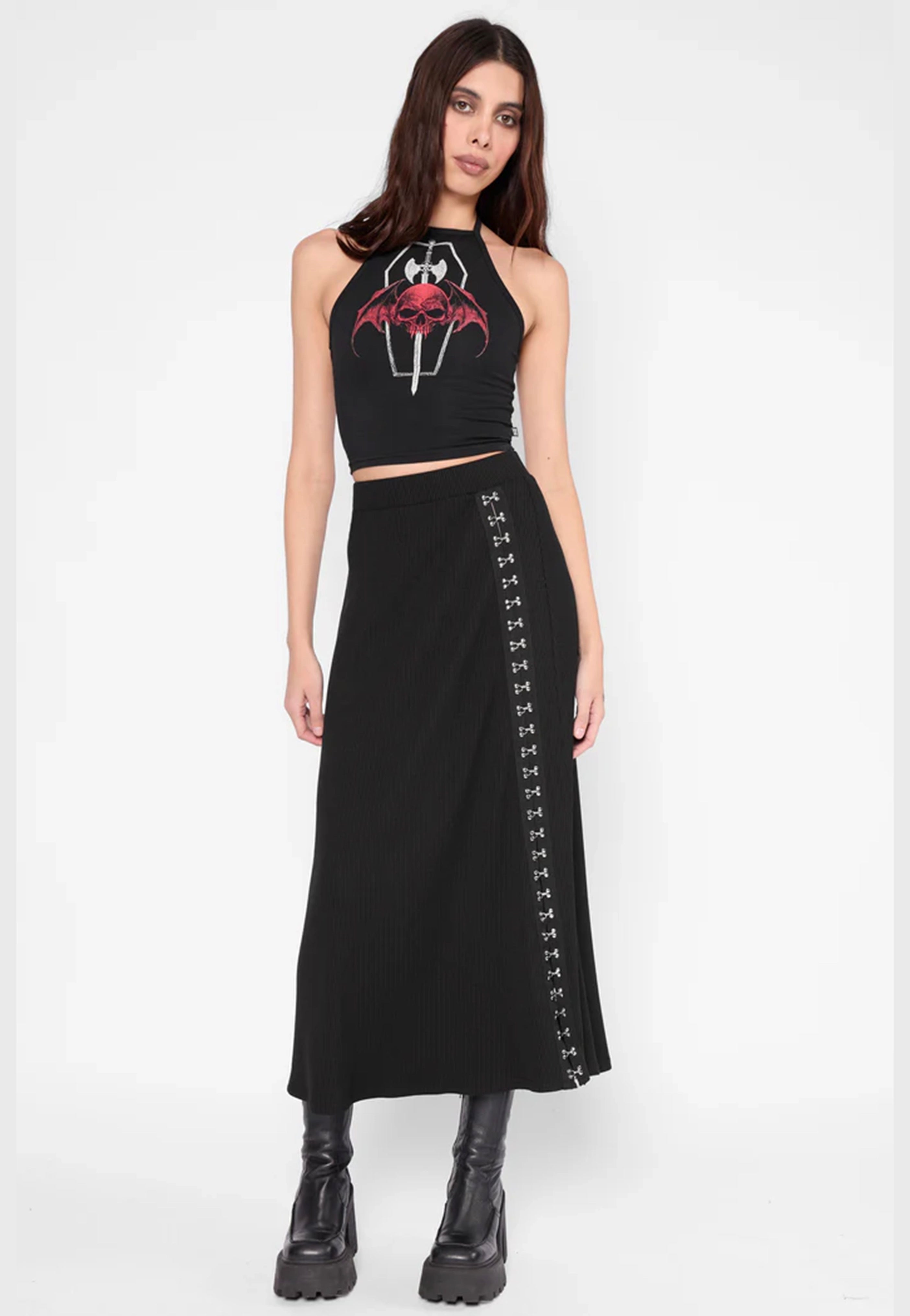 Mary Wyatt - Beatriz Black - Skirt | Women-Image