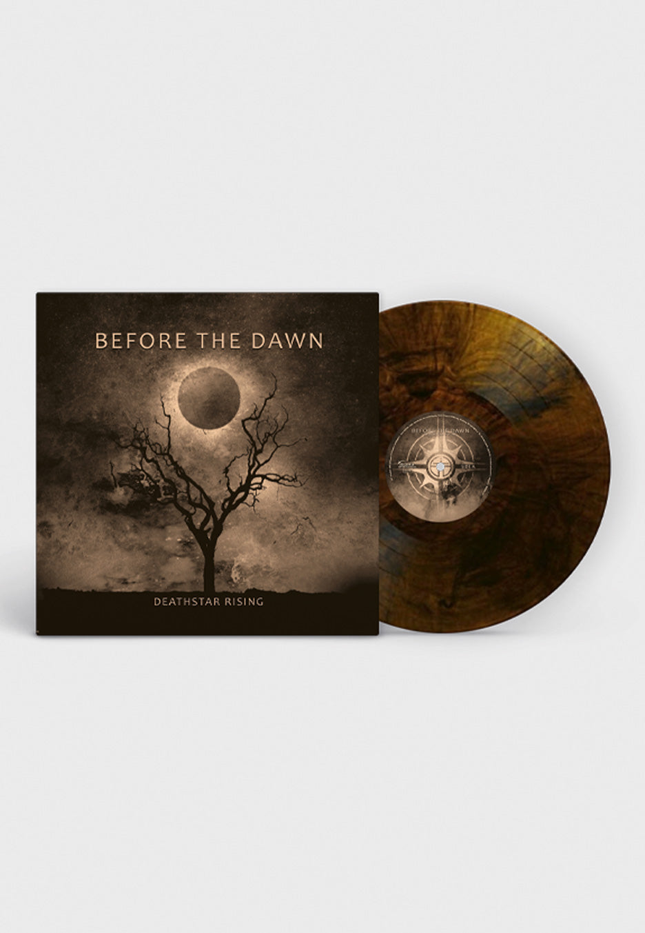Before The Dawn Deathstar Rising Ltd. Orange/Brown Marbled Vinyl