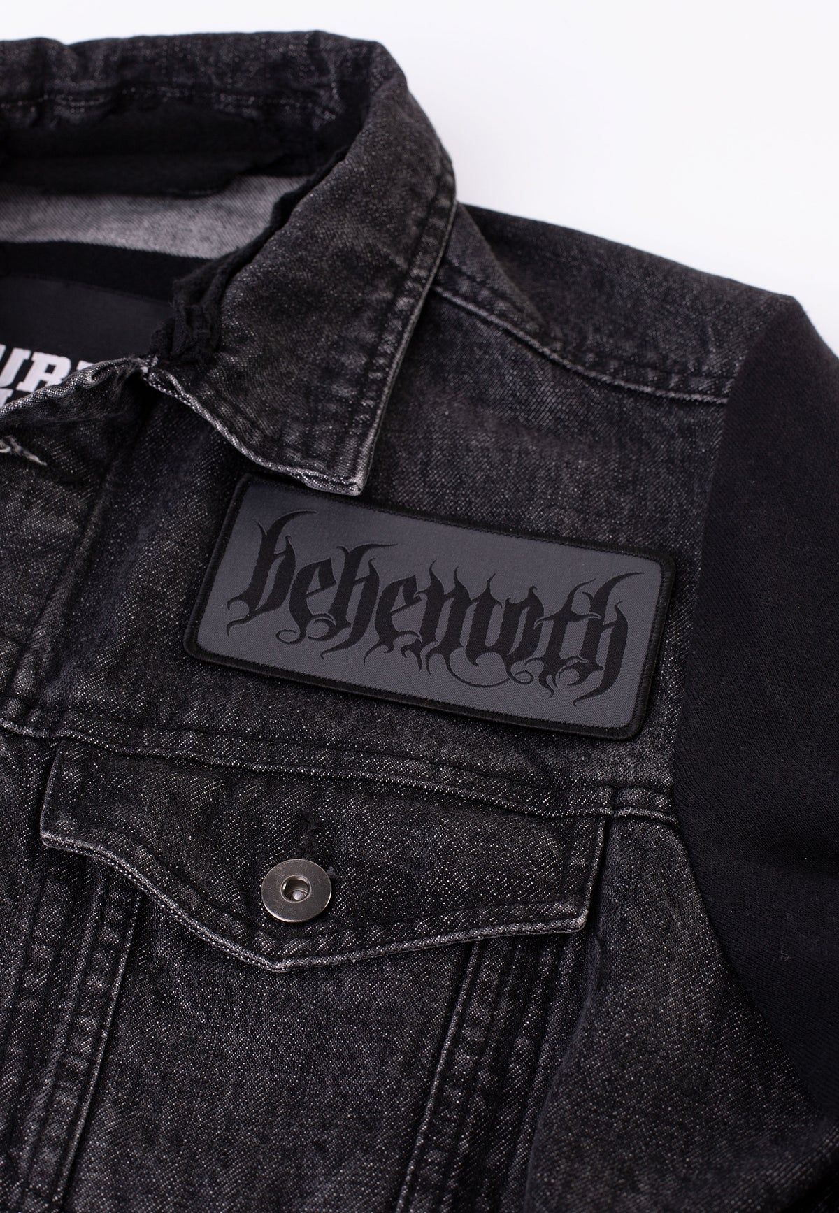 Behemoth Black Logo Aufnäher
