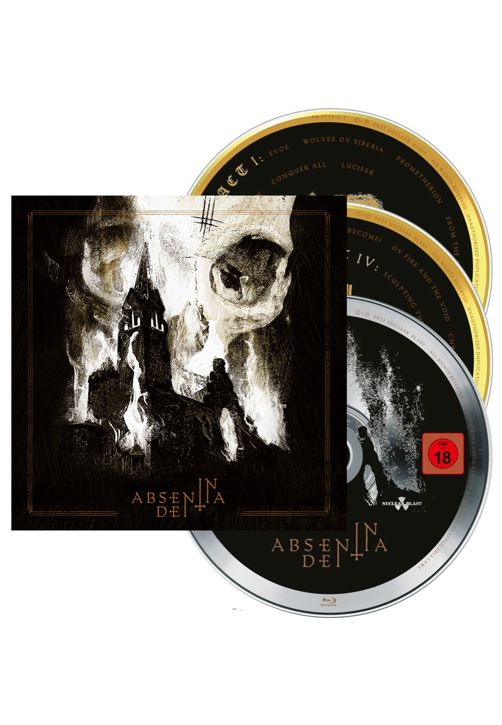 Behemoth In Absetia Dei Mediabook 2 CD + Blu Ray