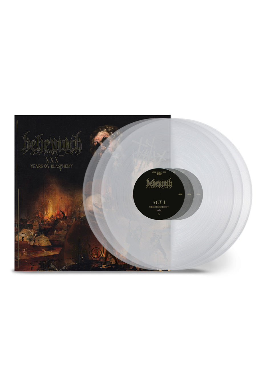 Behemoth - XXX Years Ov Blasphemy Ltd. Crystal Clear - Colored 3