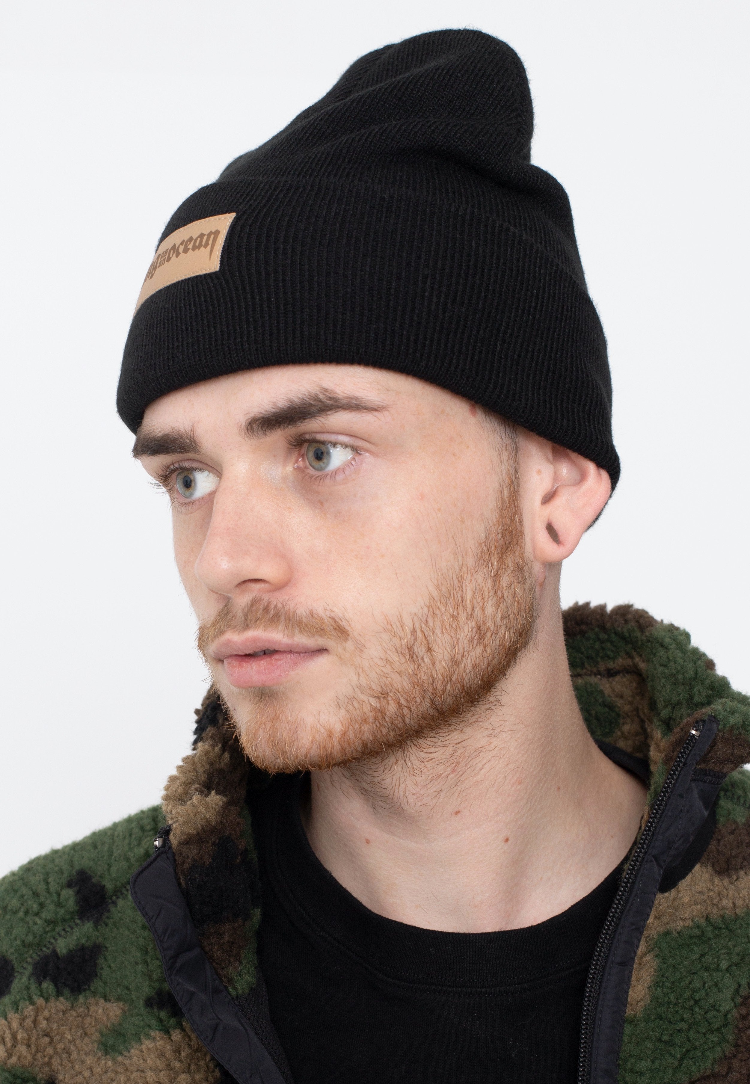 Being As An Ocean - Logo Fake Leather Patch - Beanie