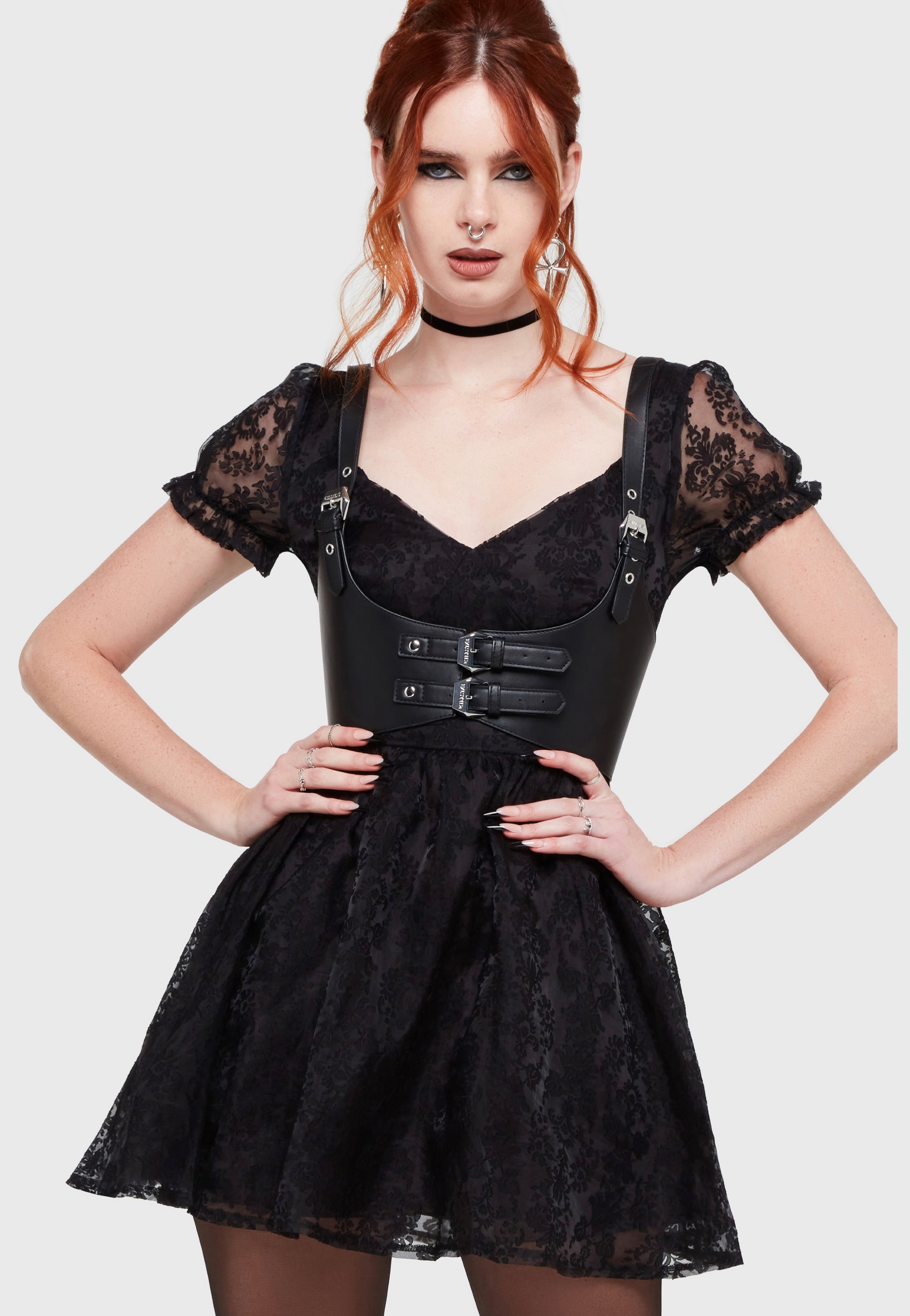Killstar - Beneath The Moon Mini Black - Dress | Women-Image