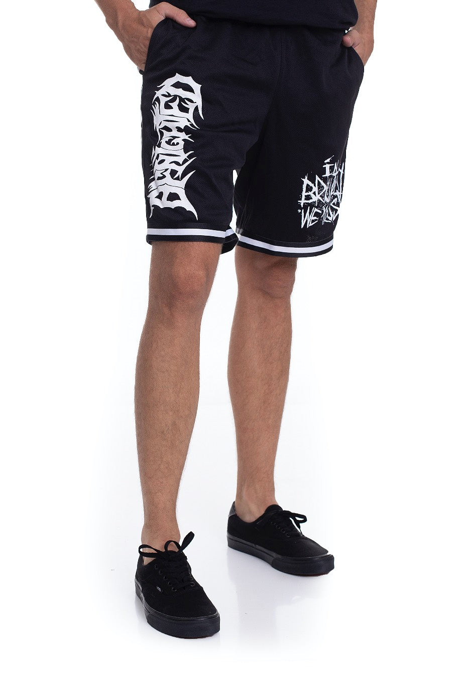 Benighted - Brutality Striped - Shorts | Men-Image