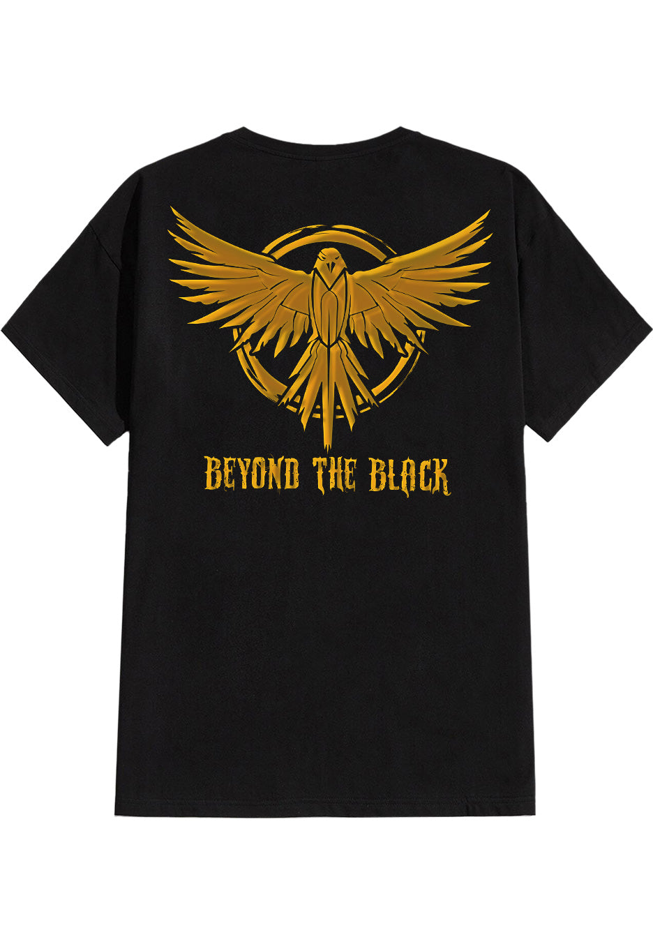 Beyond The Black Gold Raven T-Shirt