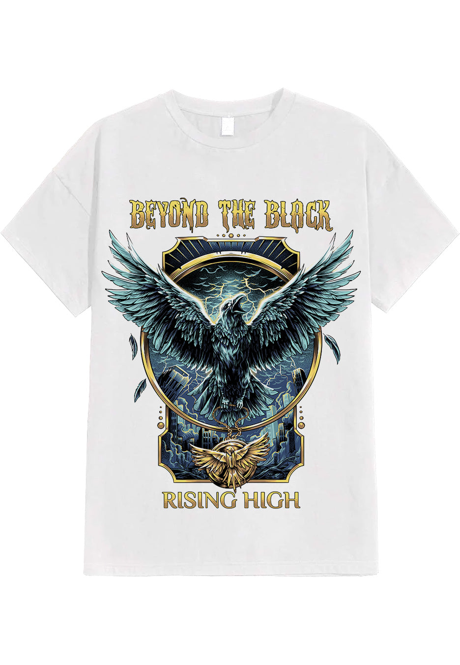 Beyond The Black Raven Storm White T-Shirt