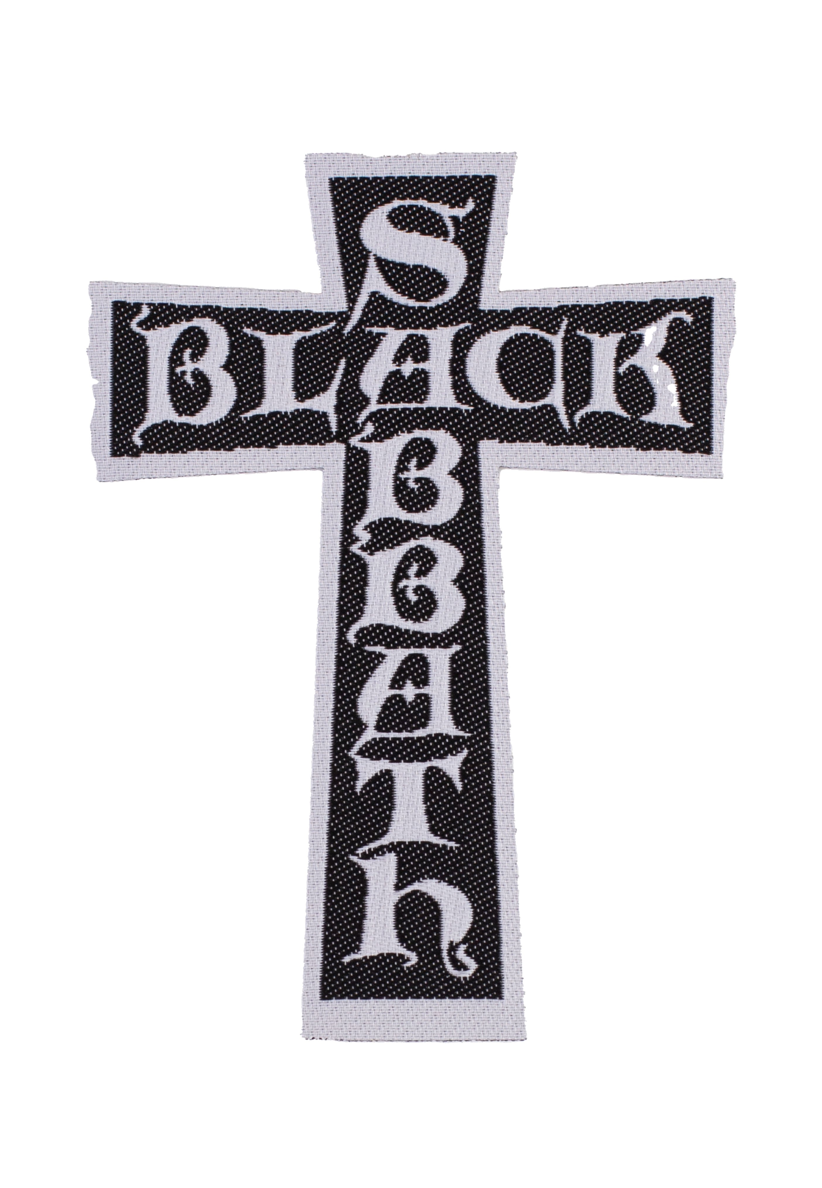 Black Sabbath - Cross Logo Cut Out - Patch | Neutral-Image
