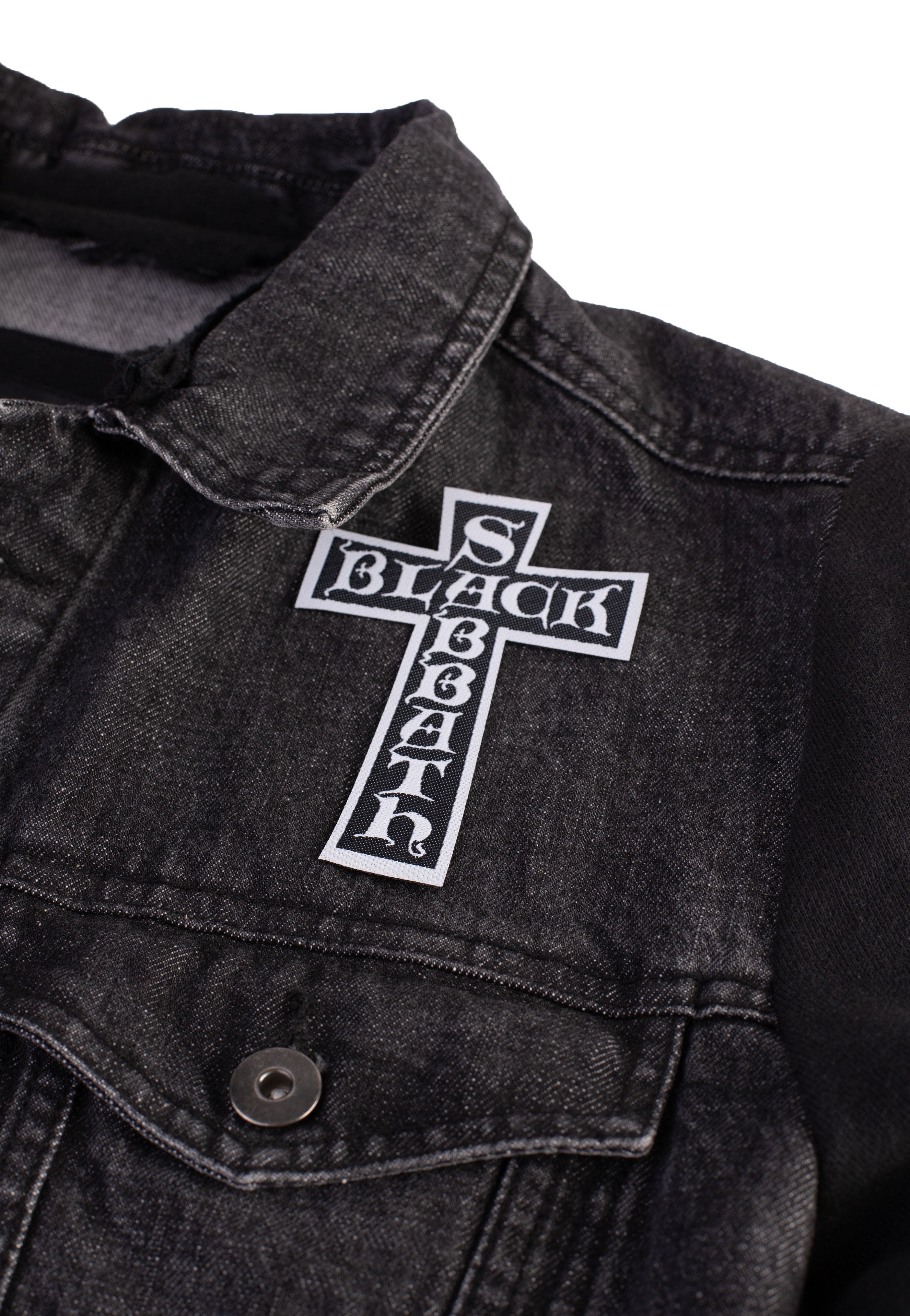 Black Sabbath - Cross Logo Cut Out - Patch | Neutral-Image