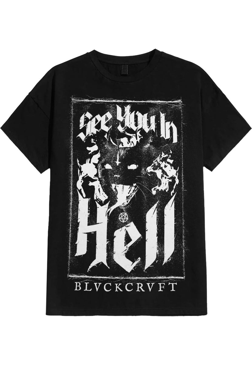 Blackcraft Cult - See You In Hell Cat - T-Shirt | Nuclear Blast