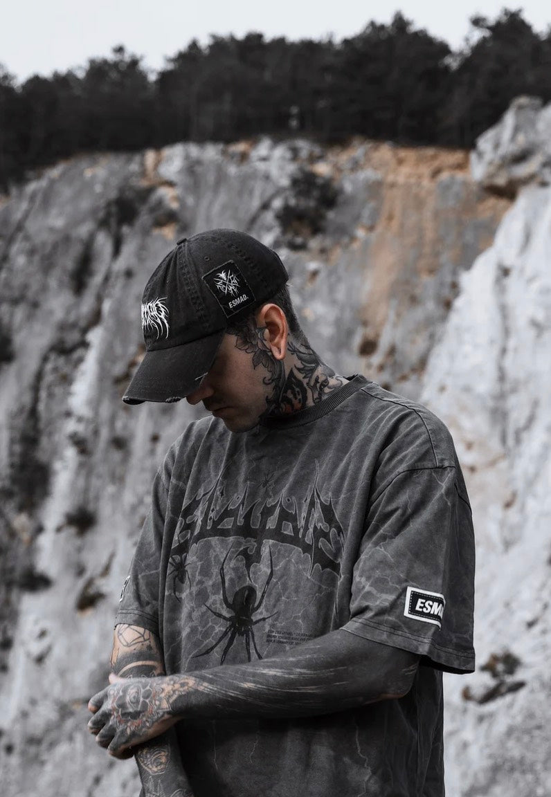 Stay Cold Apparel - Blackout Heavy Oversized Acid Washed - T-Shirt | Men-Image