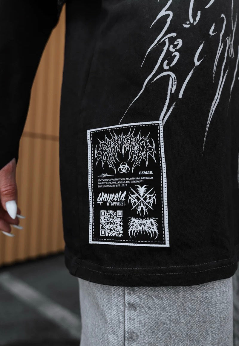 Stay Cold Apparel - Black Razor (Black Bleached) - T-Shirt | Neutral-Image