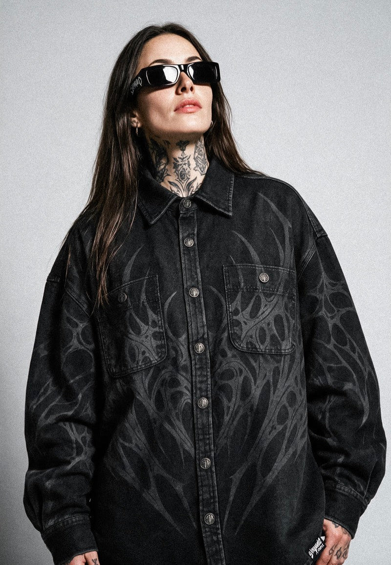 Stay Cold Apparel Blackroot Washed Black Hemd