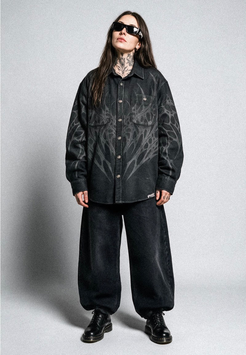 Stay Cold Apparel Blackroot Washed Black Shirt