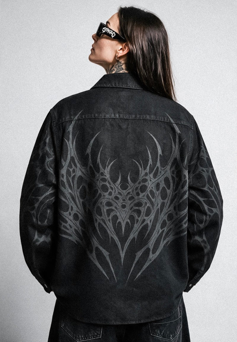 Stay Cold Apparel Blackroot Washed Black Hemd