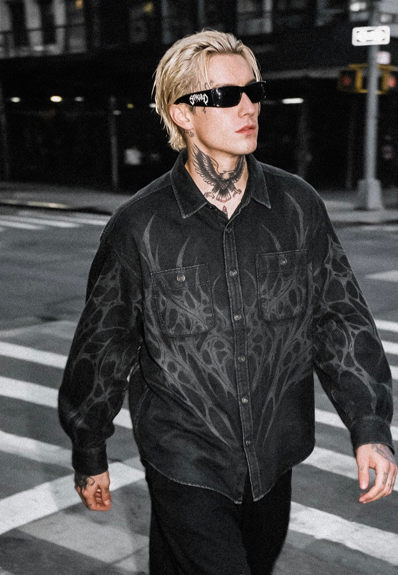 Stay Cold Apparel Blackroot Washed Black Shirt